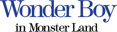 Wonder Boy in Monster Land logo for Sega Master System